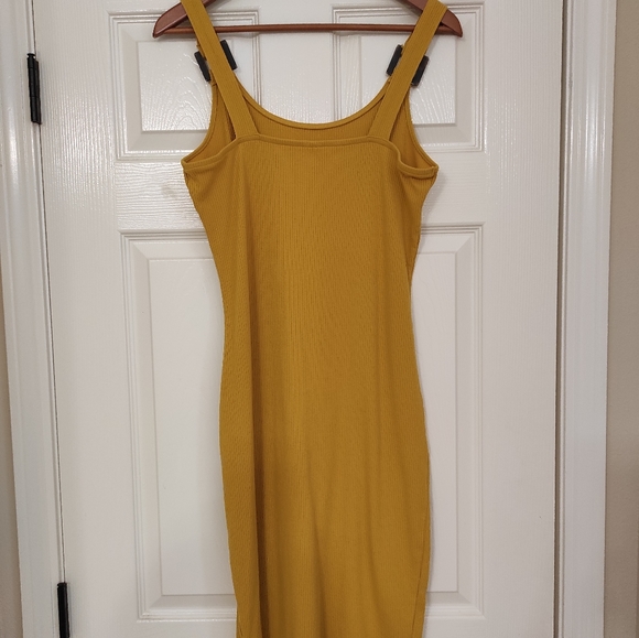 No Boundaries Juniors' Buckle Midi Dress - Picture 2 of 3